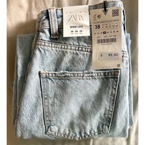 Zara Wide Leg Jeans